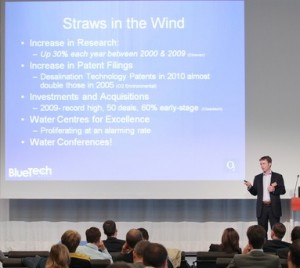 Paul O'Callaghan O2 Environmental speaking at European Energy Venture Fair Sept. 2011